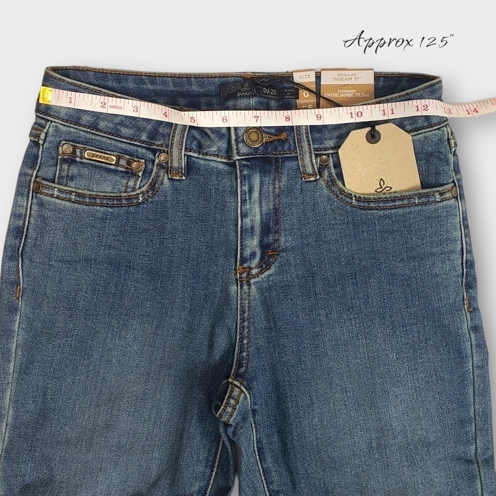 prAna Sienna Jeans True Blue Size 25 - Picture 11 of 14